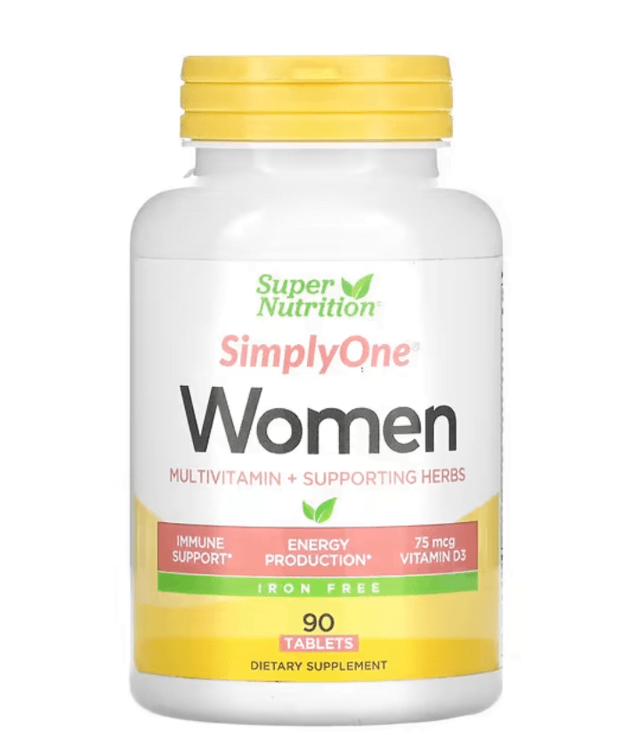 فيتامينات متعددة + أعشاب داعمة للنساء من سوبر نوتريشن - Super Nutrition