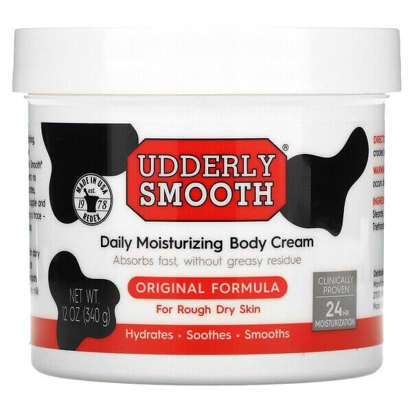 كريم ترطيب الجسم Udderly Smooth تركيبة أصلية